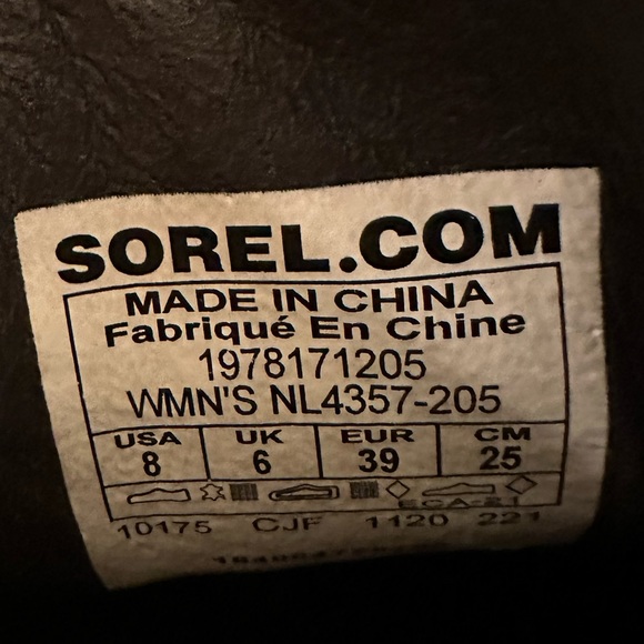 Sorel wedge booties women’s - Picture 7 of 7